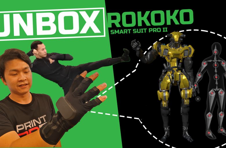 แกะกล่อง Rokoko Smart Suite Pro II, Gloves , Face Capture
