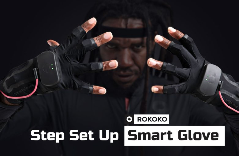 เริ่มใช้งานครั้งแรก Rokoko Smart Gloves