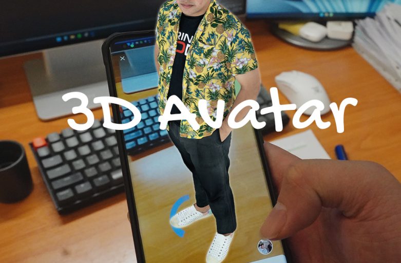 3D Avatar บริการโมเดล 3มิติของคุณบนมือถือ VR, AR, XR